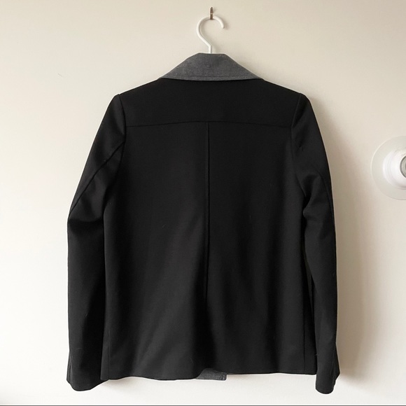 Stylish 2 Tone Zip Up Jacket - Picture 4 of 5